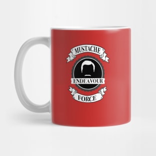 The Endeavour Mustache Force Mug